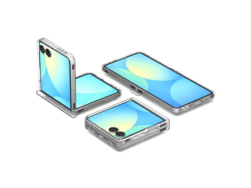 Spigen Ultra Hybrid Pro MagSafe - clear white - Samsung Galaxy Z Flip7
