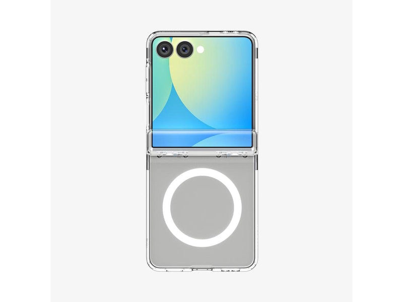Spigen Ultra Hybrid Pro MagSafe - clear white - Samsung Galaxy Z Flip7