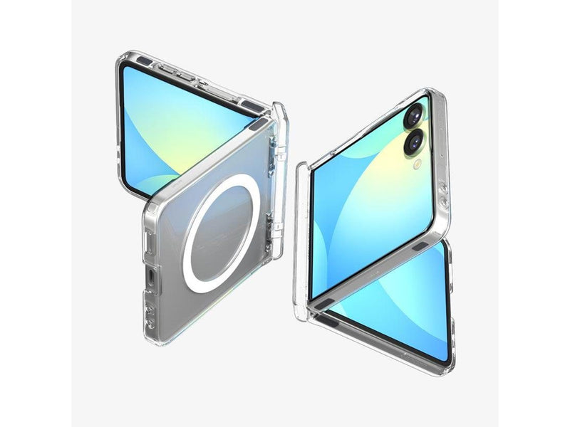 Spigen Ultra Hybrid Pro MagSafe - clear white - Samsung Galaxy Z Flip7