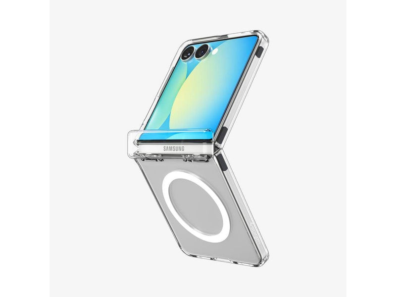 Spigen Ultra Hybrid Pro MagSafe - clear white - Samsung Galaxy Z Flip7