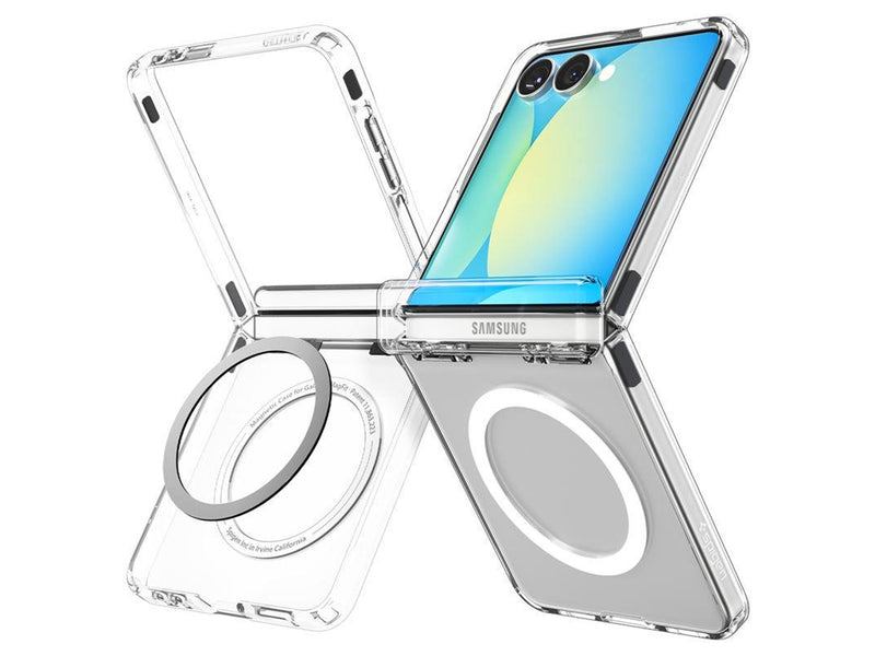 Spigen Ultra Hybrid Pro MagSafe - clear white - Samsung Galaxy Z Flip7