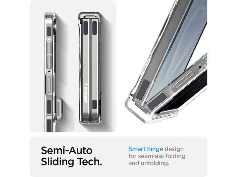 Spigen Ultra Hybrid Pro MagSafe - clear white - Samsung Galaxy Z Flip7