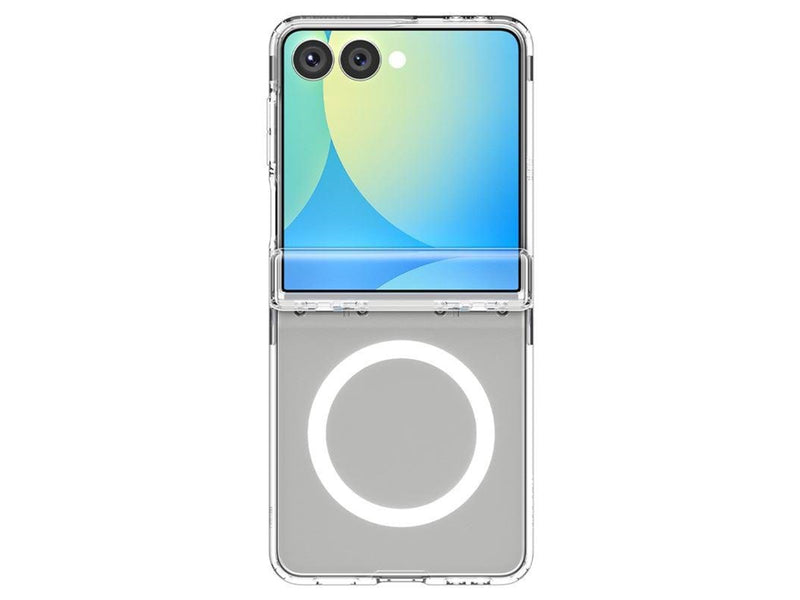 Spigen Ultra Hybrid Pro MagSafe - clear white - Samsung Galaxy Z Flip7