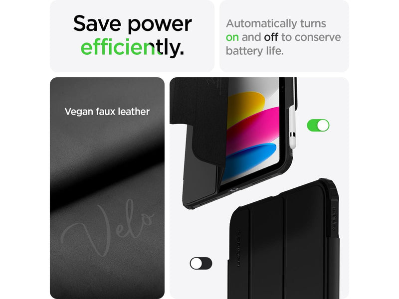 Spigen Ultra Hybrid Pro - black - iPad 10.9" 2022/11" 2025