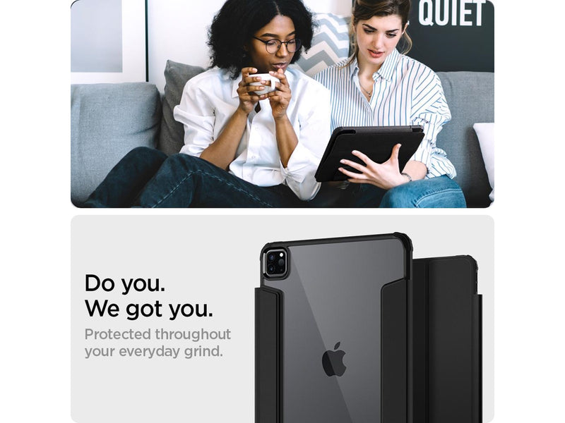 Spigen Ultra Hybrid Pro - black - iPad Pro 11" 2022/2021/2020/2018