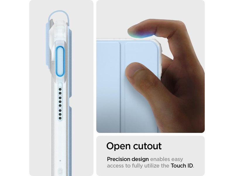 Spigen Ultra Hybrid Pro - sky blue - iPad Air 10.9" (2022/2020)/11" 2024/2025/2026