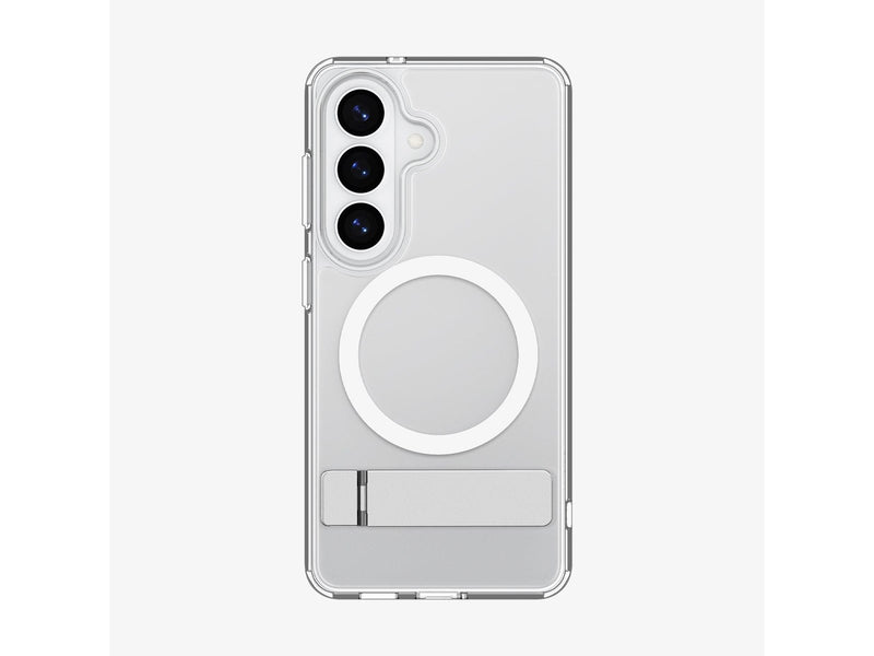 Spigen Ultra Hybrid S Mag MagSafe Case for Samsung Galaxy S26+ - Clear and White