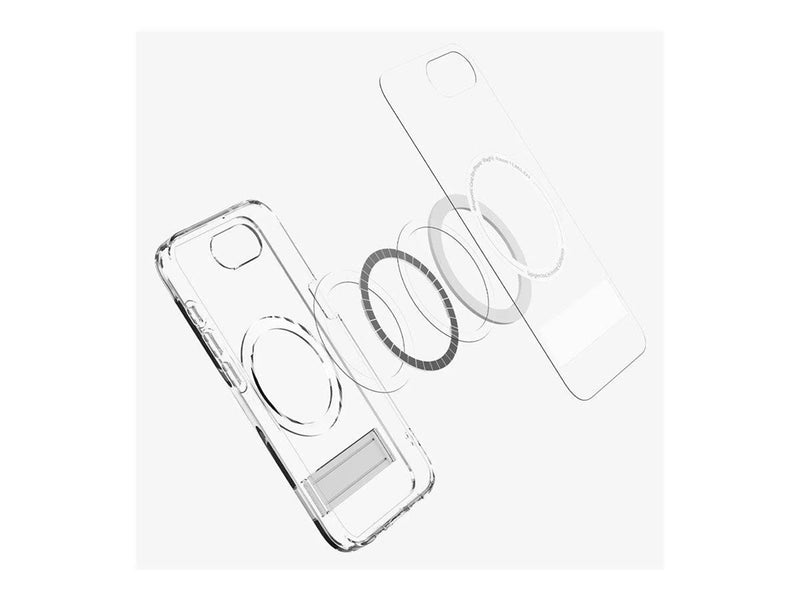 Spigen Ultra Hybrid S MagSafe - clear white - iPhone 17e/16e