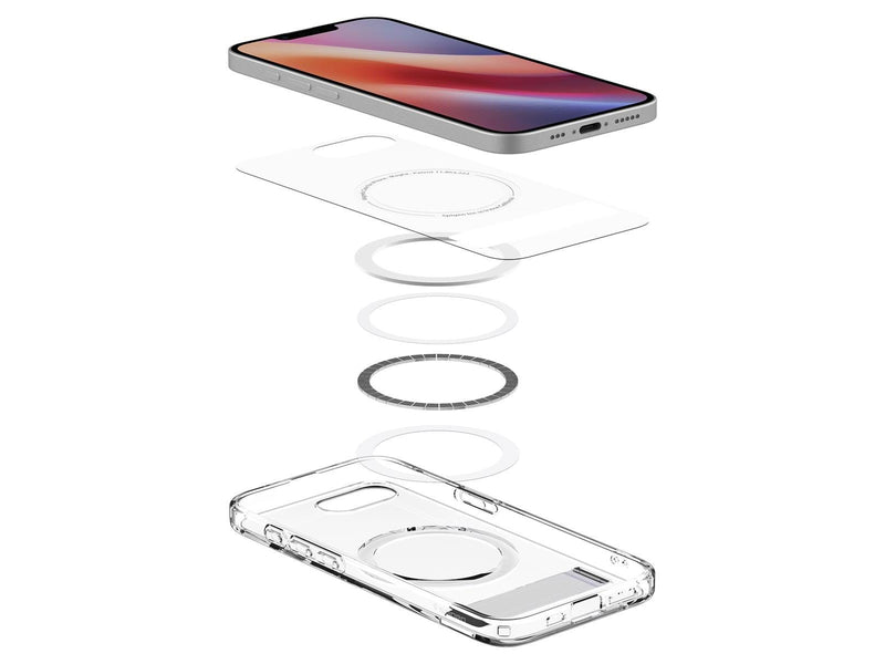 Spigen Ultra Hybrid S MagSafe - clear white - iPhone 17e/16e