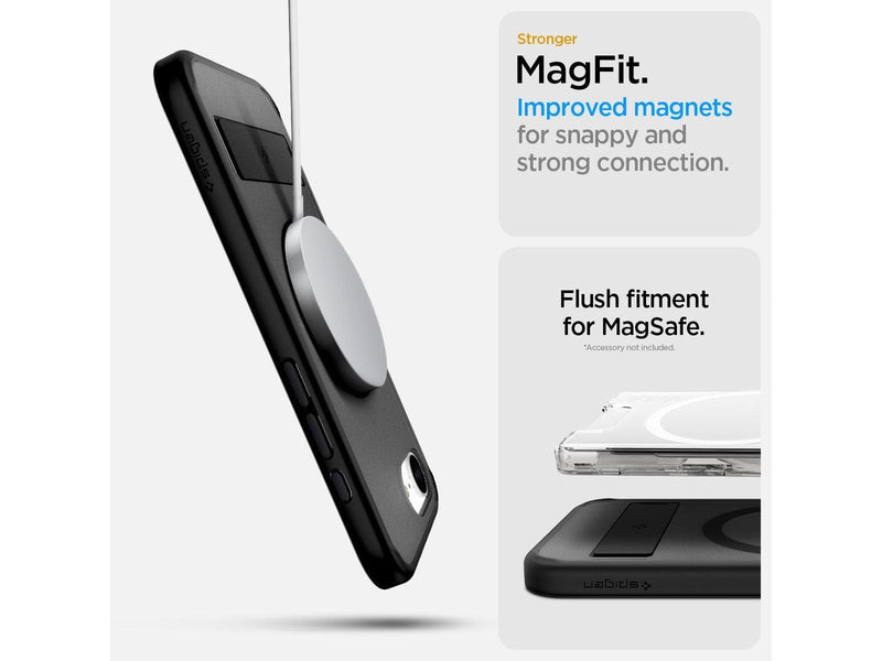 Spigen Ultra Hybrid S MagSafe - frost black - iPhone 17e/16e