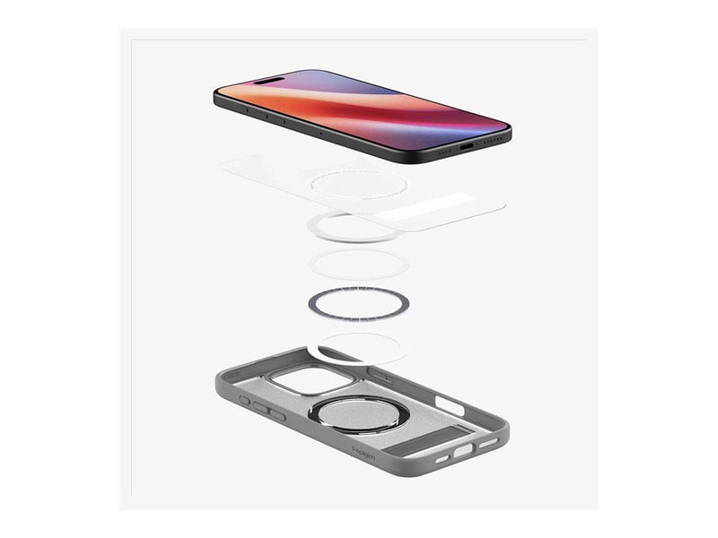 Spigen Ultra Hybrid S MagSafe - frost gray - iPhone 16 Pro Max