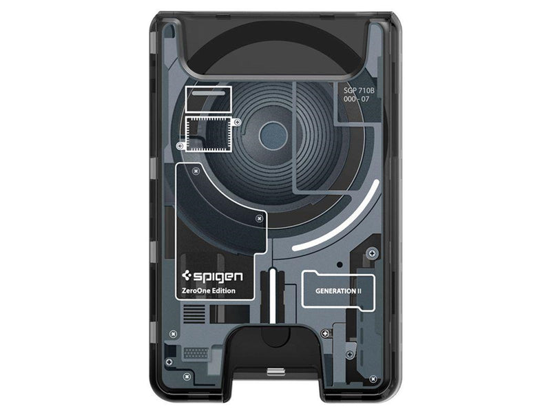 Spigen Ultra Hybrid Wallet MagSafe - zero one black