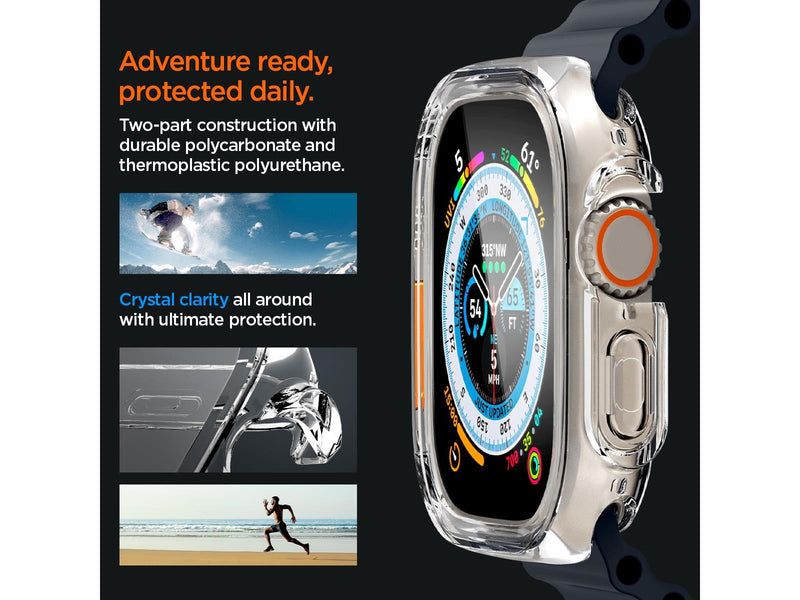 Spigen Ultra Hybrid - clear - Apple Watch Ultra 3/2/1