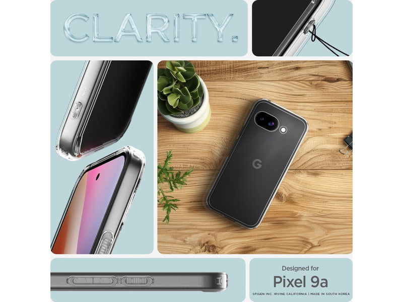 Spigen Ultra Hybrid - crystal clear - Google Pixel 9a