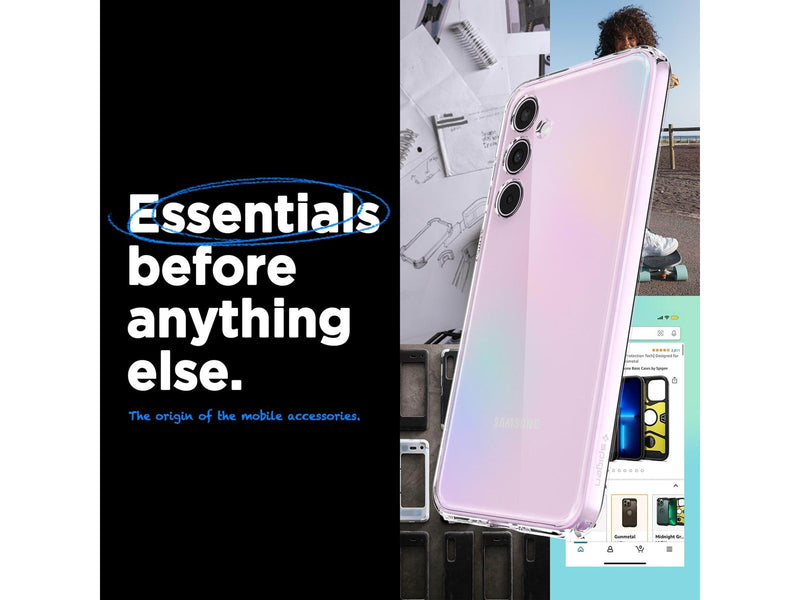 Spigen Ultra Hybrid - crystal clear - Samsung Galaxy A35