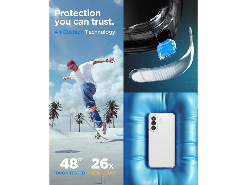 Spigen Ultra Hybrid - crystal clear - Samsung Galaxy A37 5G