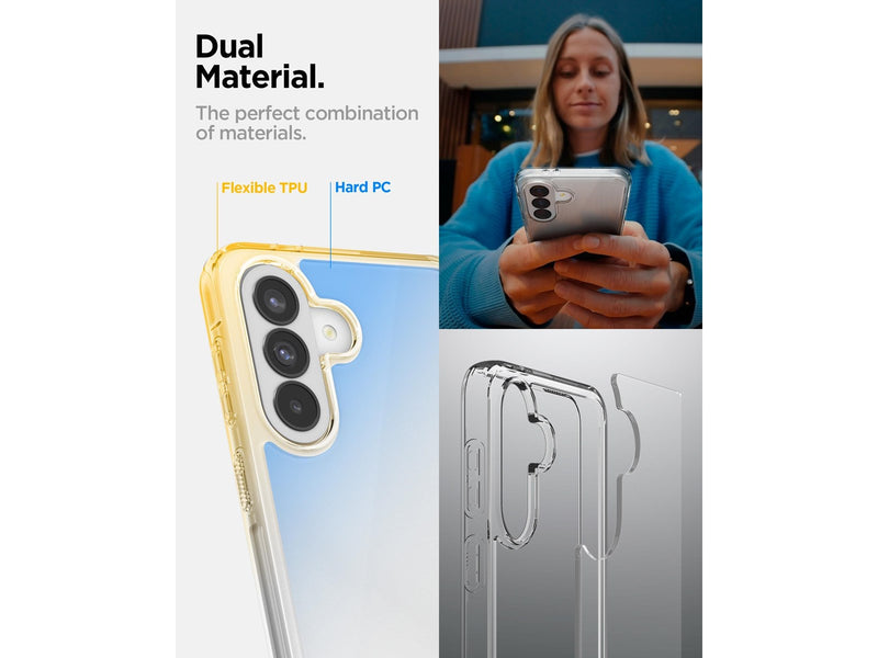 Spigen Ultra Hybrid - crystal clear - Samsung Galaxy A37 5G