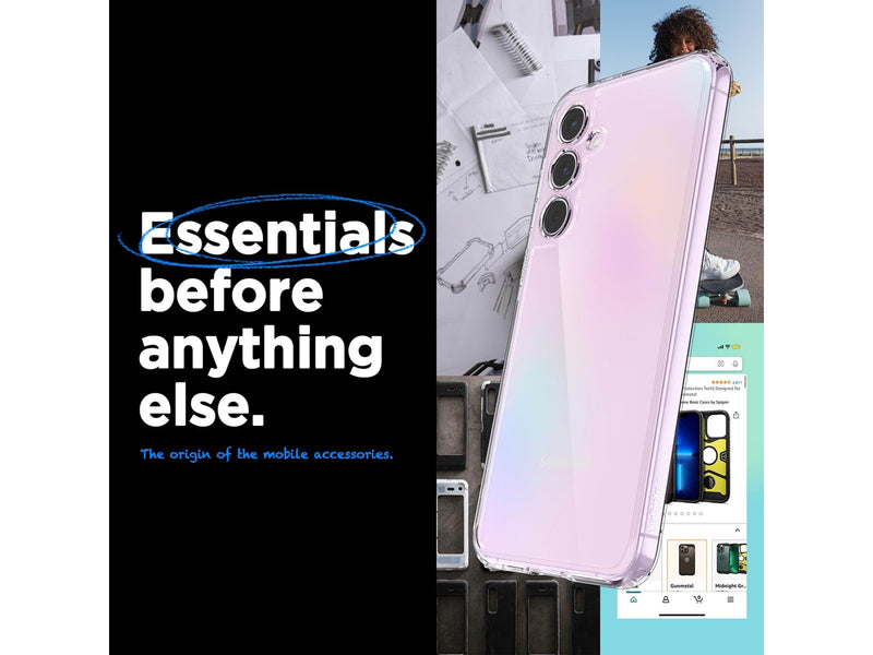 Spigen Ultra Hybrid - crystal clear - Samsung Galaxy A55