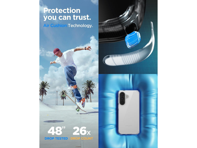 Spigen Ultra Hybrid - crystal clear - Samsung Galaxy A57 5G