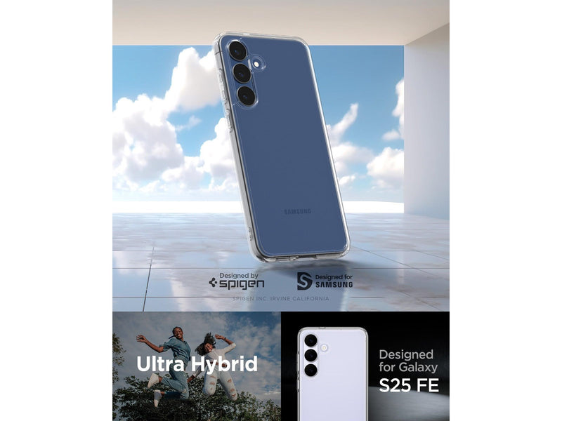 Spigen Ultra Hybrid - crystal clear - Samsung Galaxy S25 FE