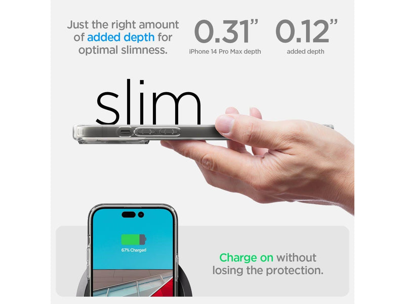 Spigen Ultra Hybrid - crystal clear - iPhone 14 Pro Max