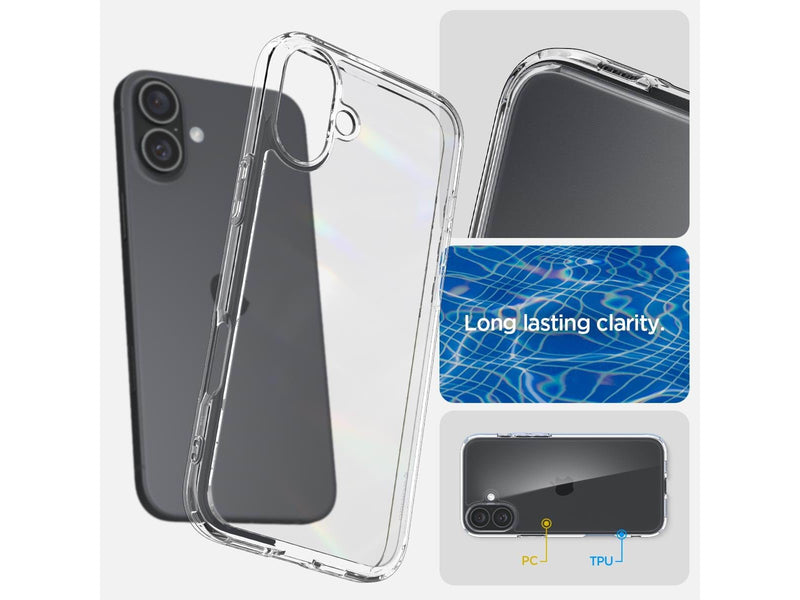 Spigen Ultra Hybrid - crystal clear - iPhone 16