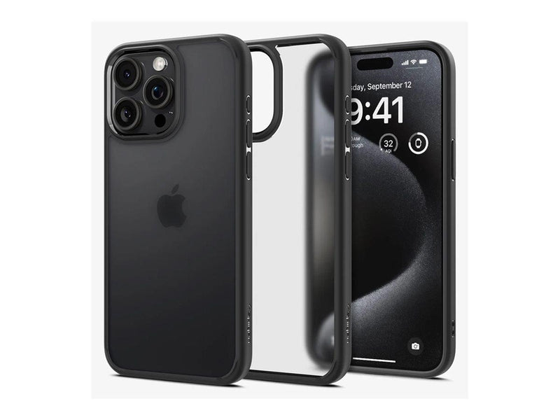 Spigen Ultra Hybrid - frost black - iPhone 15 Pro Max