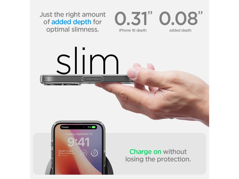 Spigen Ultra Hybrid - frost clear - iPhone 16