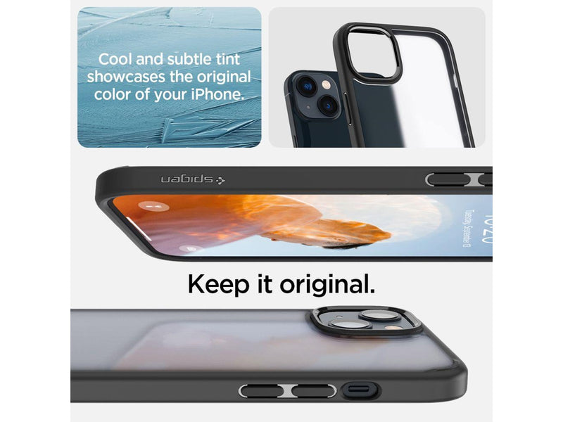 Spigen Ultra Hybrid iPhone 14 Plus Case - Matte Black