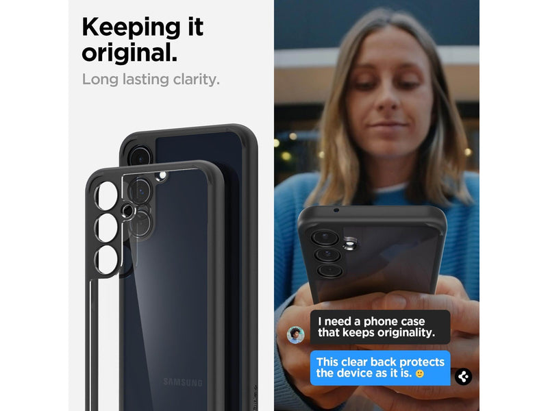 Spigen Ultra Hybrid - matte black - Samsung Galaxy A55