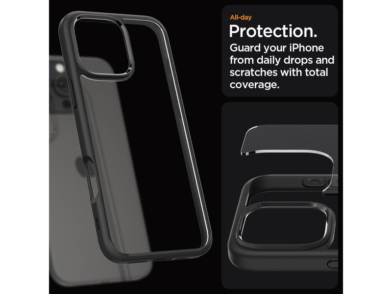 Spigen Ultra Hybrid - matte black - iPhone 16 Pro