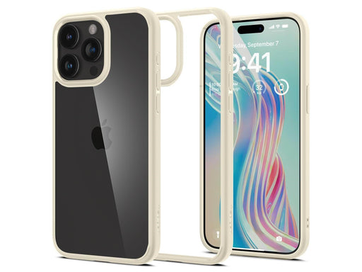 Spigen Ultra Hybrid - mute beige - iPhone 15 Pro