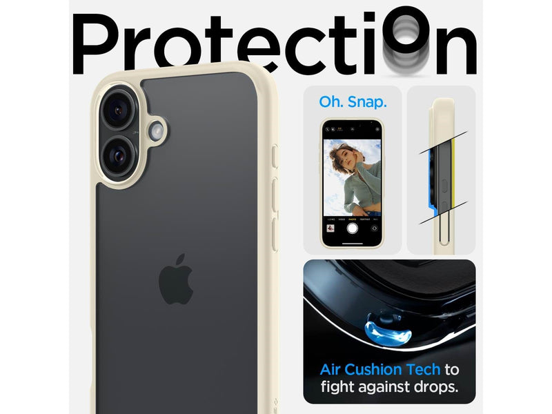 Spigen Ultra Hybrid - mute beige - iPhone 16 Plus