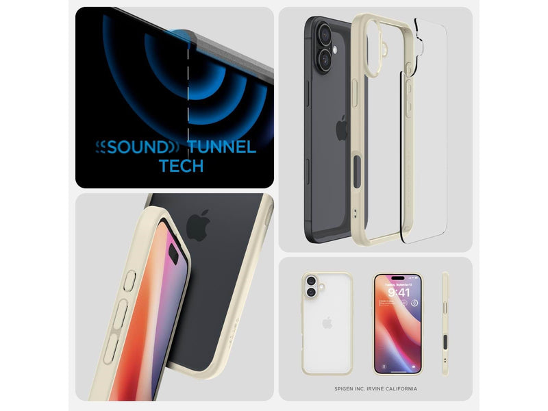 Spigen Ultra Hybrid - mute beige - iPhone 16 Plus