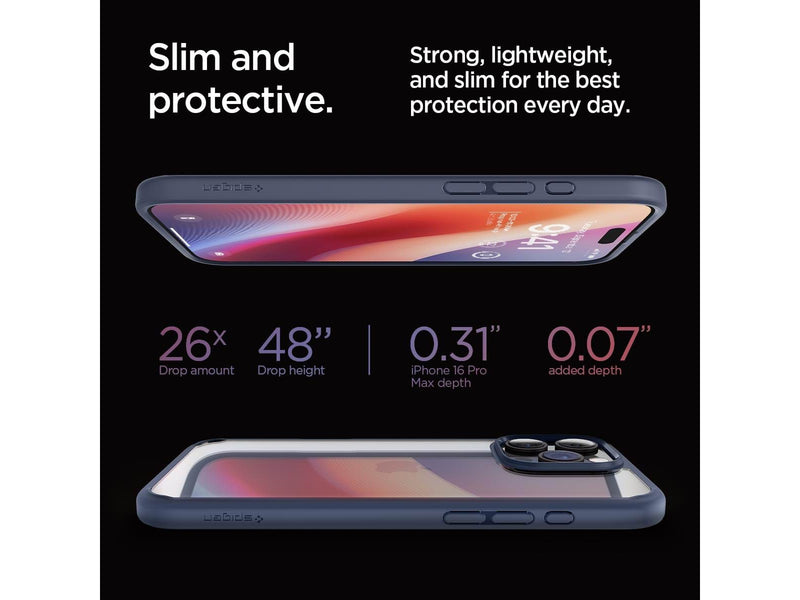 Spigen Ultra Hybrid - navy blue - iPhone 16 Pro Max