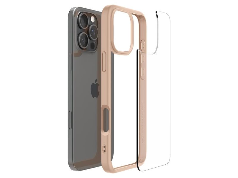 Spigen Ultra Hybrid - rose titanium - iPhone 16 Pro Max