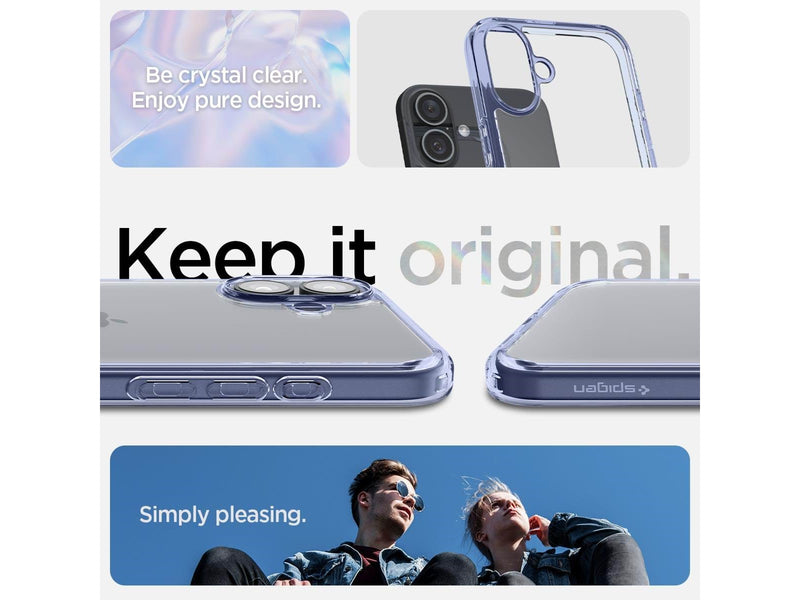 Spigen Ultra Hybrid - sky crystal - iPhone 16 Plus