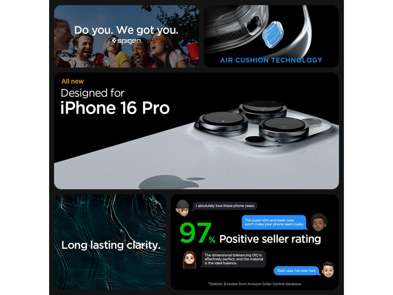 Spigen Ultra Hybrid - space crystal - iPhone 16 Pro