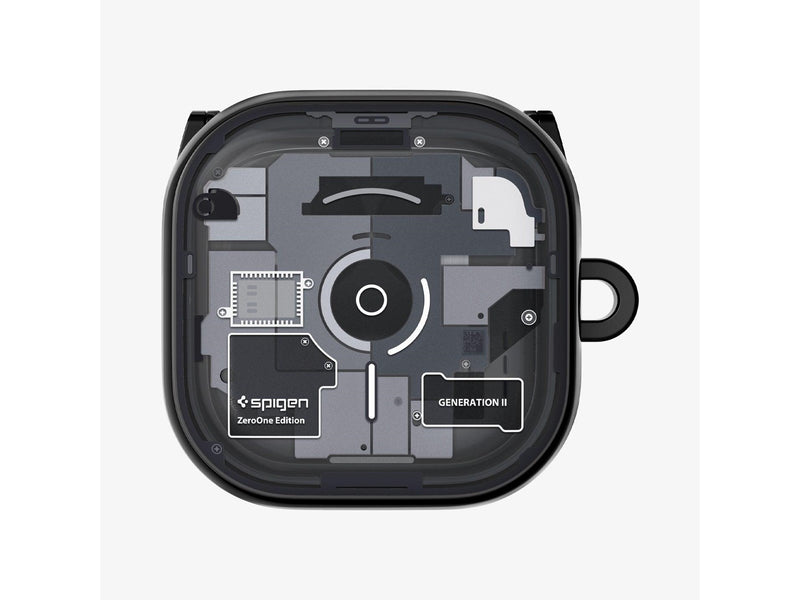 Spigen Ultra Hybrid - zero one black - Samsung Galaxy Buds 4 Pro/4