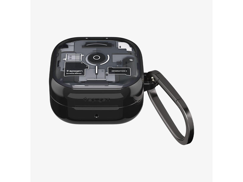 Spigen Ultra Hybrid - zero one black - Samsung Galaxy Buds 4 Pro/4