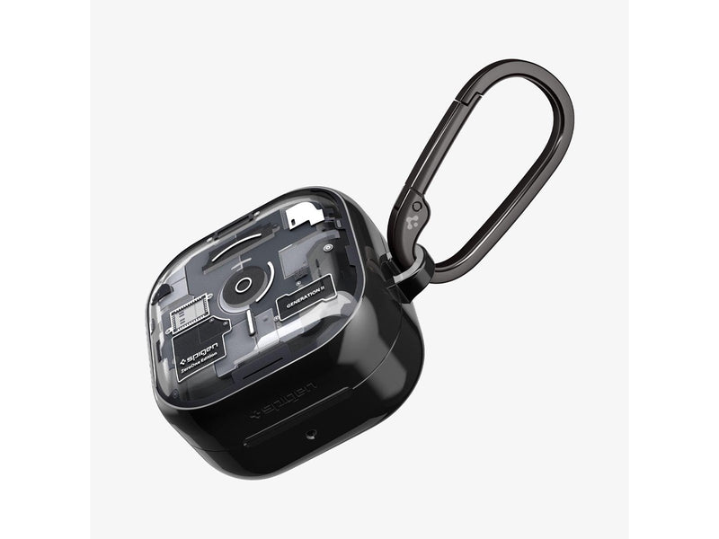 Spigen Ultra Hybrid - zero one black - Samsung Galaxy Buds 4 Pro/4