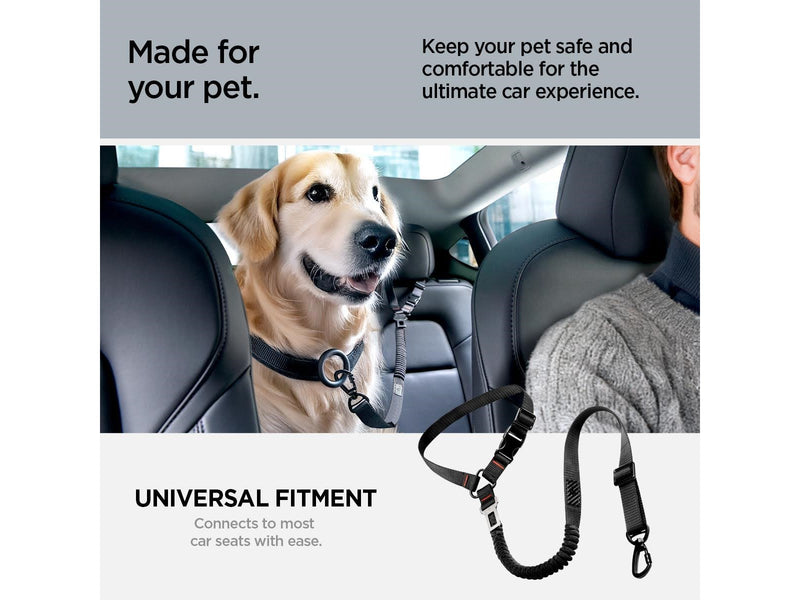 Spigen Universal Car Seat Belt Holder For Pet PS100 - black