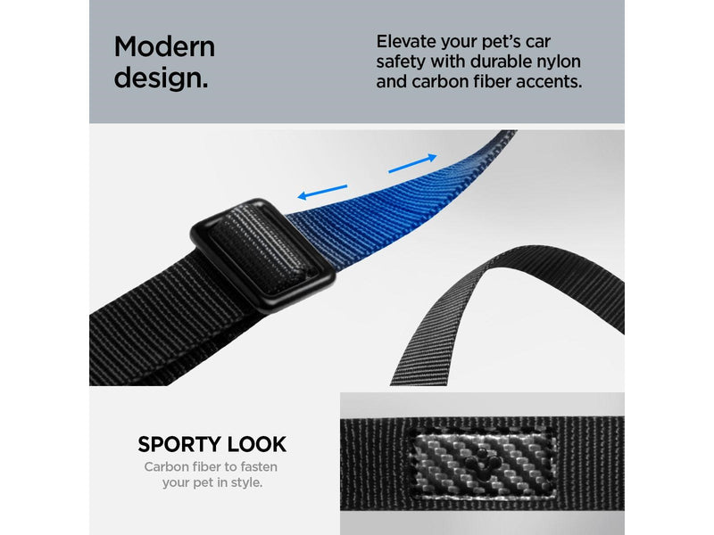 Spigen Universal Car Seat Belt Holder For Pet PS100 - black