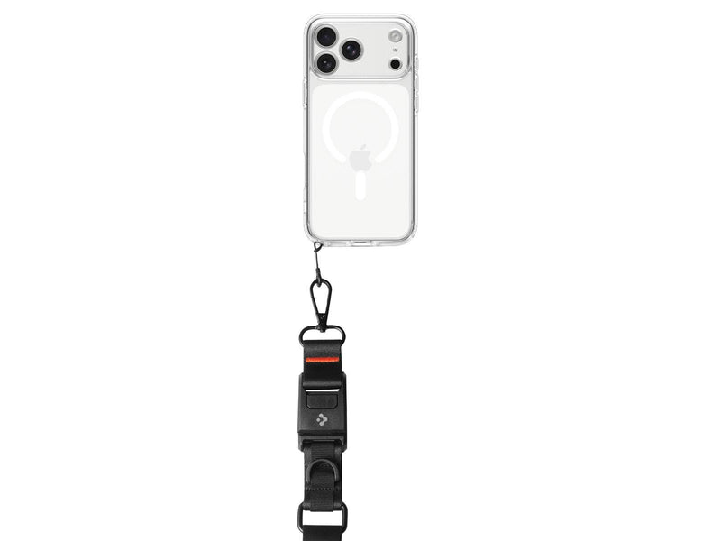 Spigen Universal Crossbody Lanyard Strap (Strap 1P + ConTag 1P + Connector 2P) DA30M - black