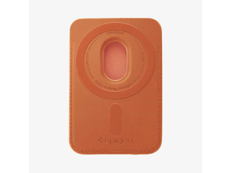 Spigen Valentinus MagSafe Magnetic Phone Wallet - Orange