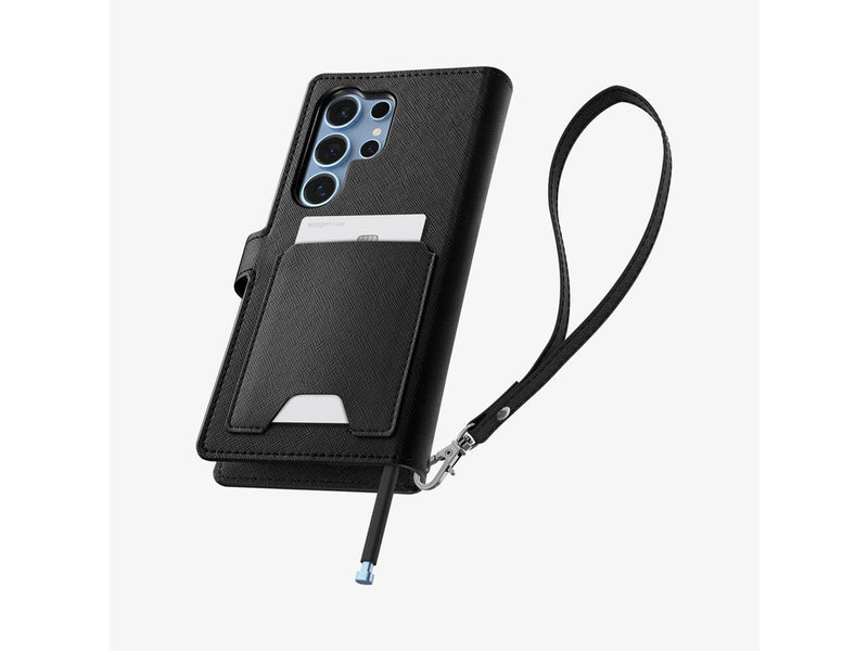 Spigen Wallet S - black - Samsung Galaxy S25 Ultra
