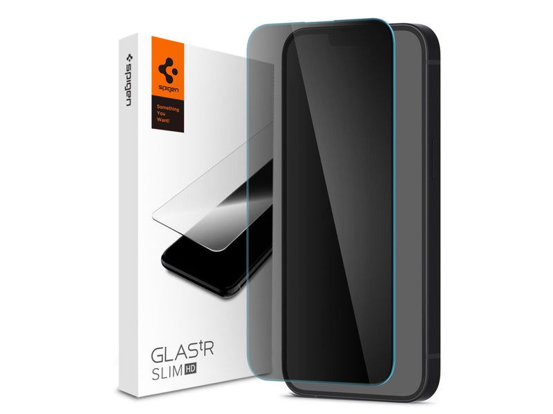 Spigen tR Slim HD 1 Pack - FC black - iPhone 16e/14/13/13 Pro