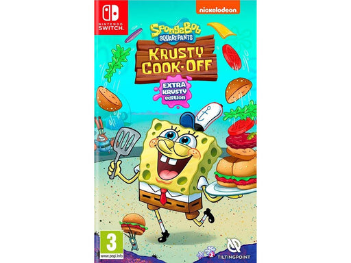SpongeBob Squarepants: Krusty Cook-Off - Extra Krusty Edition (Code in a Box) - Nintendo Switch - Strategie - PEGI 3