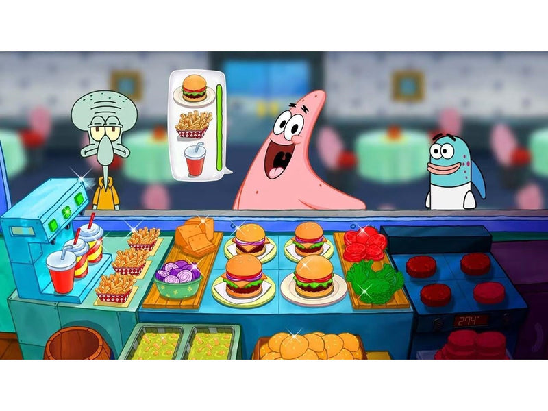 SpongeBob Squarepants: Krusty Cook-Off - Extra Krusty Edition (Code in a Box) - Nintendo Switch - Strategie - PEGI 3