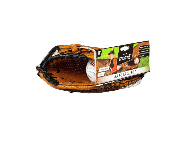 SportX Baseball Glove with Ball